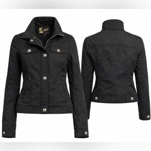 SKEA Black Ski Winter Jacket Womens Size 8/EU 40